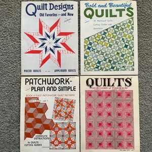 Four Vintage Colonial Patterns Inc Quilt Pattern Publications